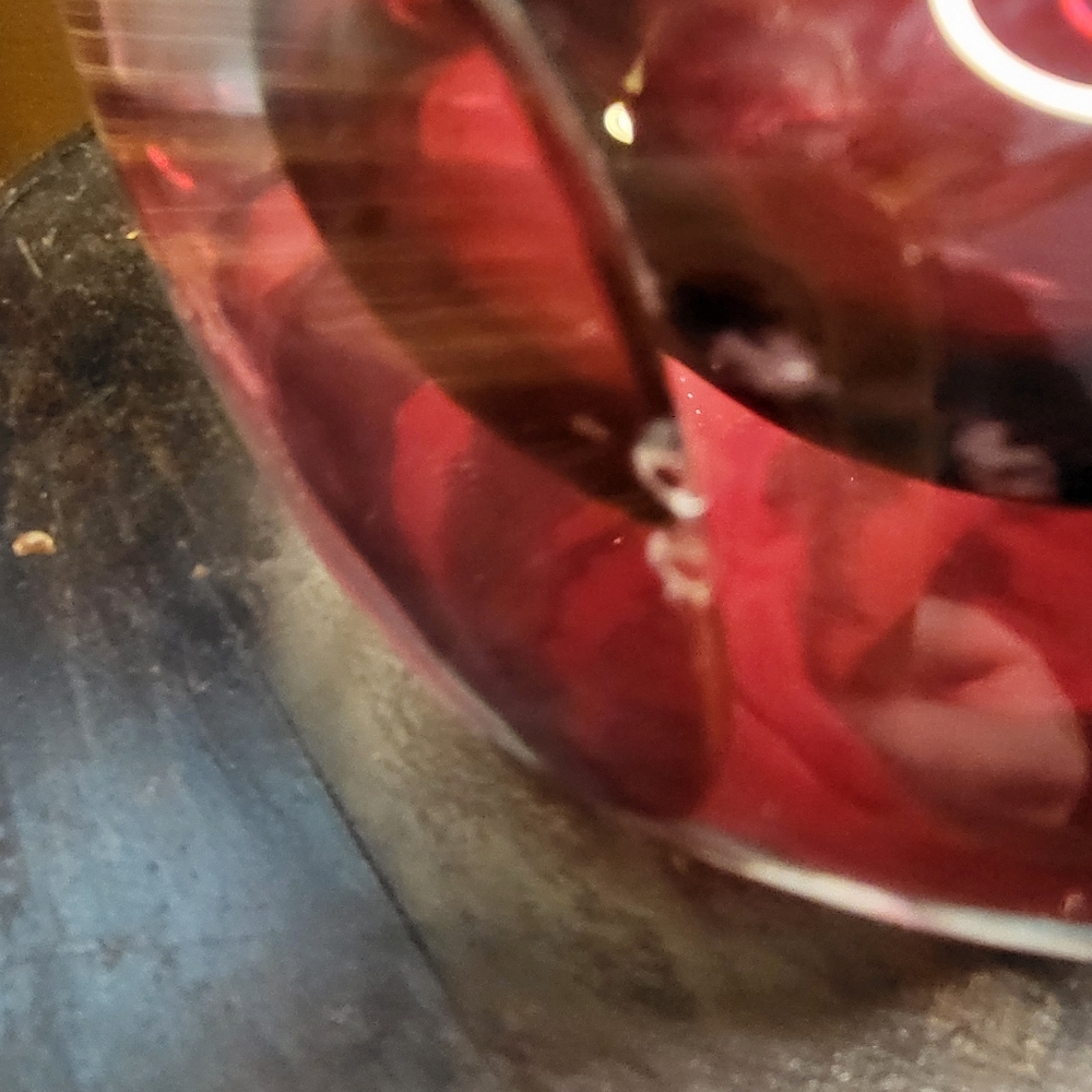 Vintage Murano Sumerso Hand Blown Glass Vase 10 3/4" - Picture 9 of 10